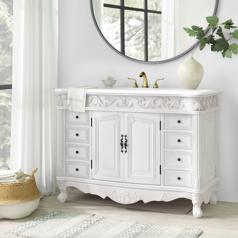Astoria Grand Alexis 48" Single Bathroom Vanity Set & Reviews Wayfair